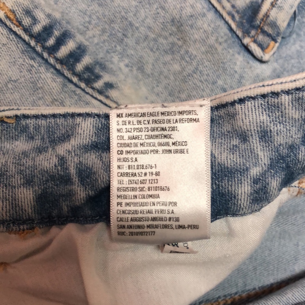 American eagle ne(x)t level stretch curvy super hi-rise leggings distressed - Picture 9 of 9